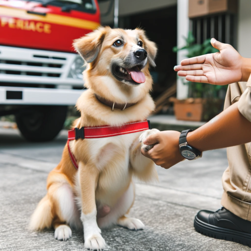 9 dicas que podem salvar o seu cão durante um incêndio