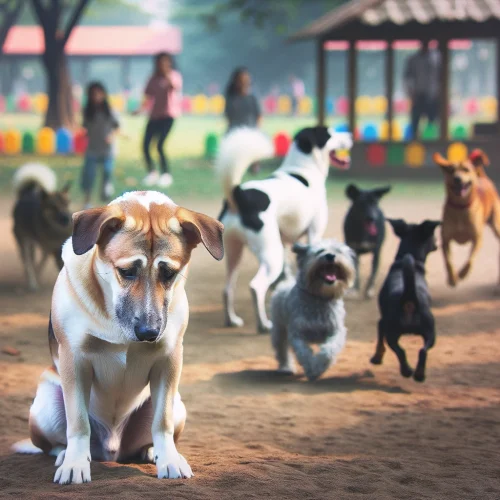 O que é regressão social em cachorros?